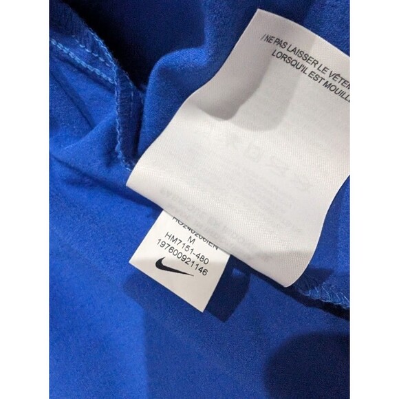 Nike Tech Woven Tracksuit Jacket Windbreaker Royal Blue Men’s Medium HM7151-480 - Picture 9 of 9